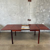 Vintage Danish Wood Dining Table