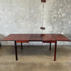 Vintage Danish Wood Dining Table