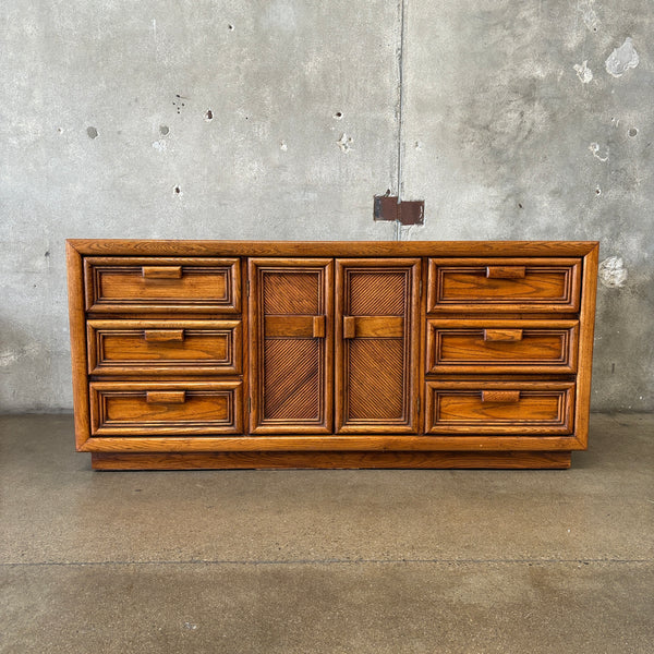 Vintage Oak Dresser / Credenza