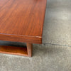 Vintage Sliding Top Oak Coffee Table