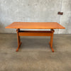 1970s Danish Teak Drafting Desk By Mobelfabriken Trekanten