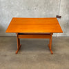 1970s Danish Teak Drafting Desk By Mobelfabriken Trekanten