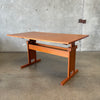 1970s Danish Teak Drafting Desk By Mobelfabriken Trekanten