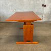 1970s Danish Teak Drafting Desk By Mobelfabriken Trekanten