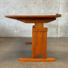 1970s Danish Teak Drafting Desk By Mobelfabriken Trekanten