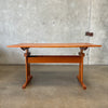 1970s Danish Teak Drafting Desk By Mobelfabriken Trekanten