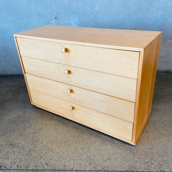 Jack Cartwright For Founders Four Drawer Maple Dresser