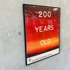 Ed Ruscha "200 Years Old" Offset Lithograph LA Bicentennial Poster