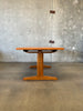 Mid Century Danish Teak Dining Table by Dyrlund