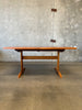 Mid Century Danish Teak Dining Table by Dyrlund