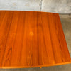 Mid Century Danish Teak Dining Table by Dyrlund