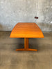 Mid Century Danish Teak Dining Table by Dyrlund