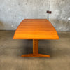 Mid Century Danish Teak Dining Table by Dyrlund