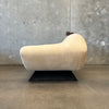 Vintage Natural Suede Lounge Chair