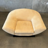 Vintage Natural Suede Lounge Chair