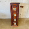 Antique Spanish Cabinet with Tile