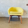 1960s Thayer Coggin Mid Century Green Lounge Chair