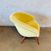 1960s Thayer Coggin Mid Century Green Lounge Chair