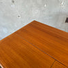 Vintage Teak "Magic Box" Desk With Key