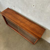 Vintage Solid Walnut Display Case