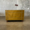 Vintage 1970's Brass Clad Chest Of Drawers By Sarreid Spain