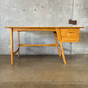 Mid Century modern Rubberwood Desk