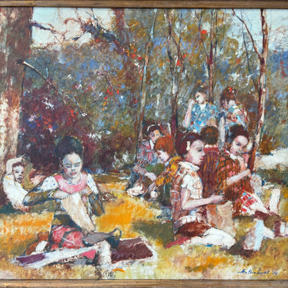 Anton Sipos Signed Painting