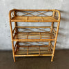 Vintage Rattan Shelving