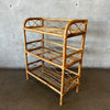 Vintage Rattan Shelving