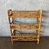 Vintage Rattan Shelving