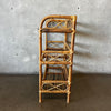 Vintage Rattan Shelving