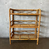 Vintage Rattan Shelving