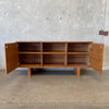 Mid Century Modern Style Teak Wood Custom Made Credenza