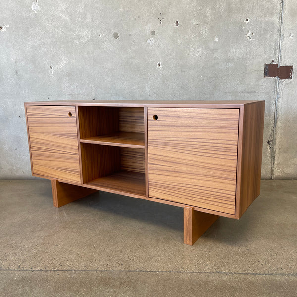 Mid Century Modern Style Teak Wood Custom Made Credenza