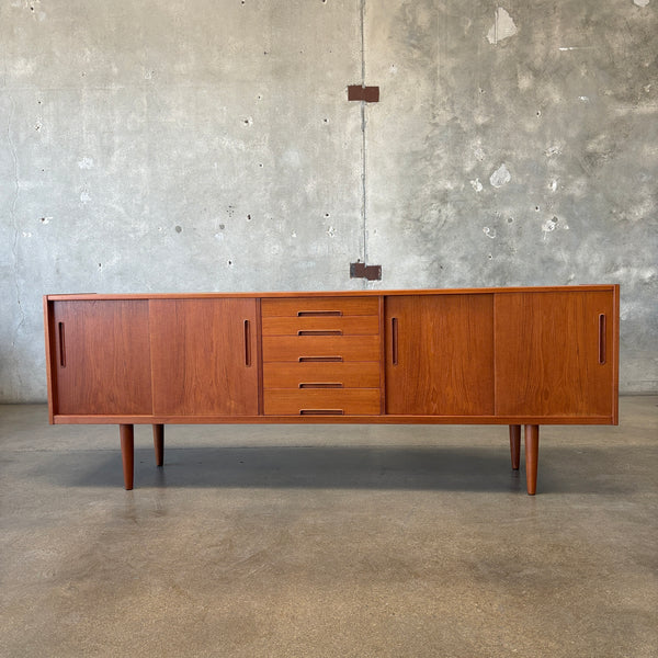 Vintage 1960s Large Swedish Teak Sideboard By Nils Jonsson For Hugo Troeds