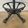 Vintage Set of Five Wrought Iron Barstools