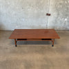 Mid Century Walnut Coffee Table