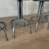 Set of Four Adjustable Industrial Barstools