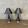 Mid Century Pair Of Lamps