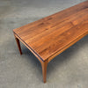 Ace-Hi Solid Walnut Long & Low Coffee Table