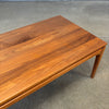 Ace-Hi Solid Walnut Long & Low Coffee Table