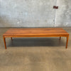 Ace-Hi Solid Walnut Long & Low Coffee Table