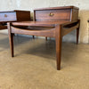 Pair of Mid Century Modern Bassett Solid Wood Side Table