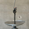 Vintage Mid Century Modern Adjustable Flying Saucer Lamp