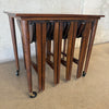 Mid Century Modern Paul Hundevad Danish Teak Nesting Set