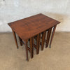 Mid Century Modern Paul Hundevad Danish Teak Nesting Set