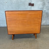 Mid Century Modern Teak Bookcase Made in Denmark