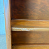 Small Mid Century Modern Mahogany Wood Bookcase