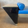 Mid Century Modern Bench By Lee Weitzman Black Lacquer Divan Settee