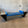 Mid Century Modern Bench By Lee Weitzman Black Lacquer Divan Settee